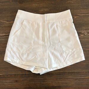 Women's White Shorts